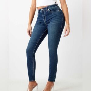 True Religion Halle High Rise Supper Skinny Jean . Size 28 Women
#143